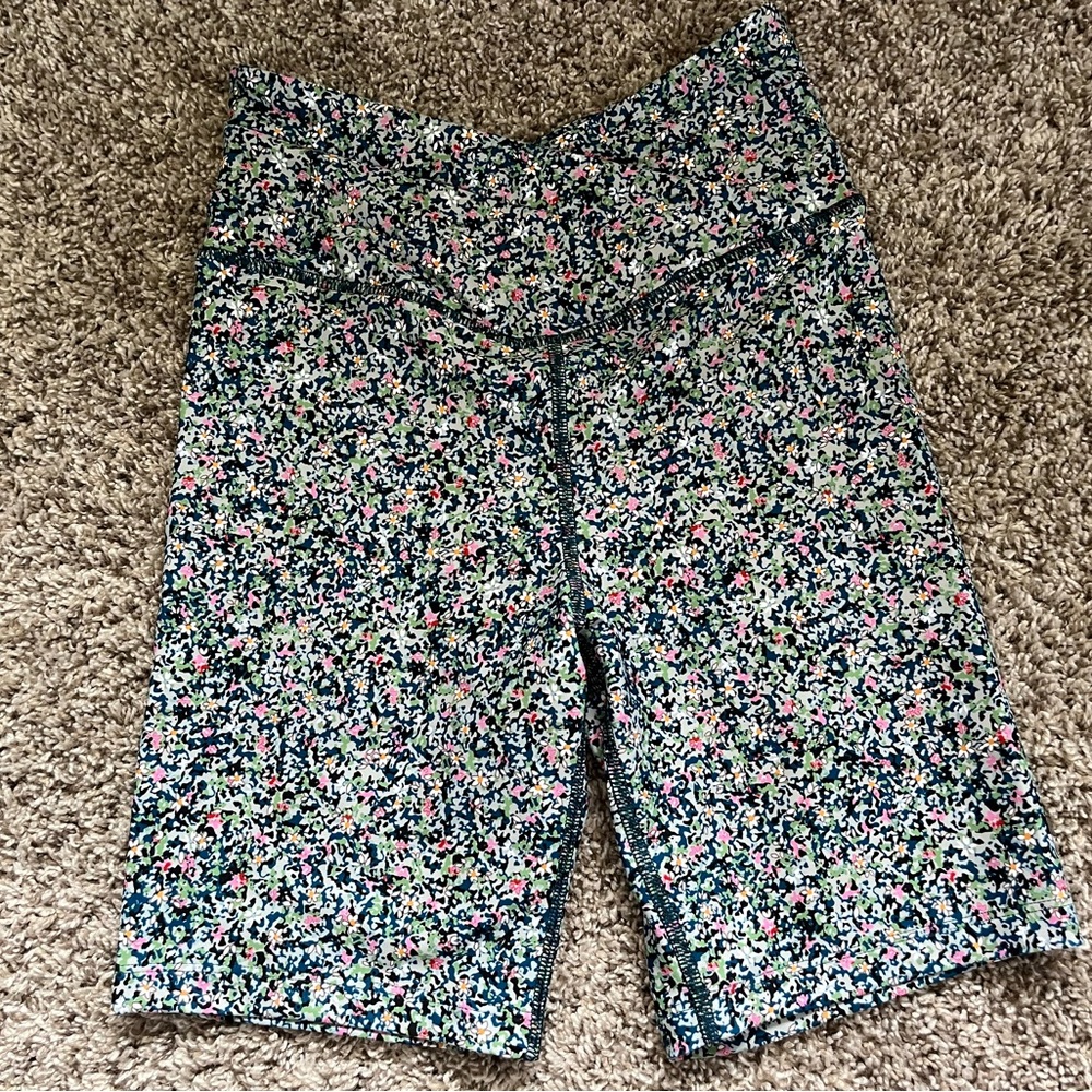 Sage Women's Floral Bike Shorts - Multicolor